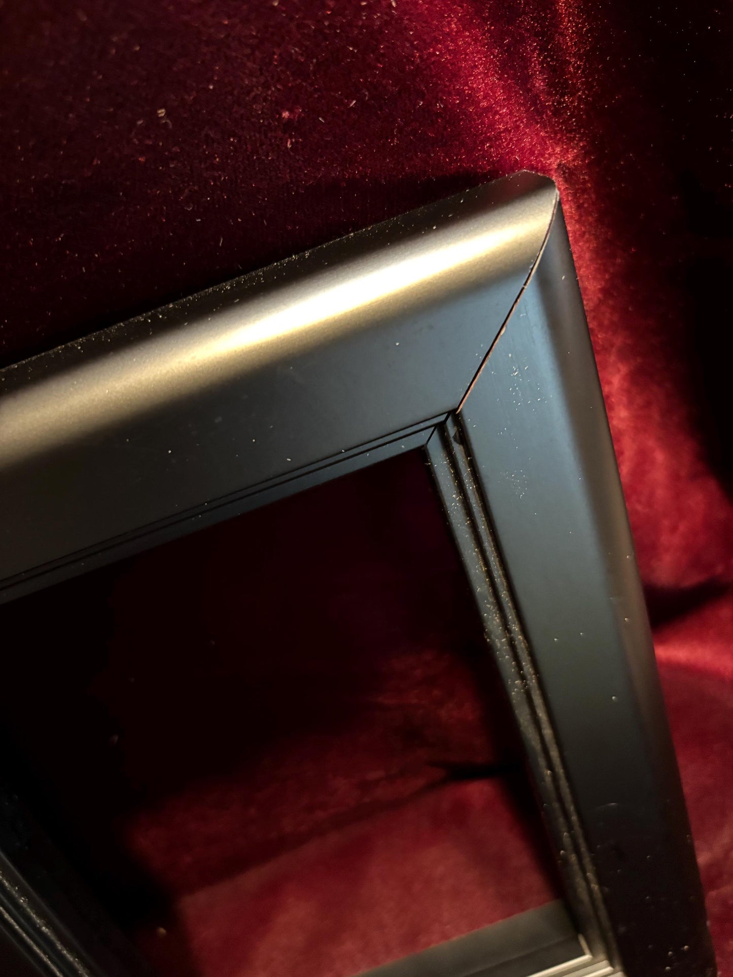 Basic Matte Black Canvas Depth - Picture Frames Made fromWood Moulding - Variety of Sizes