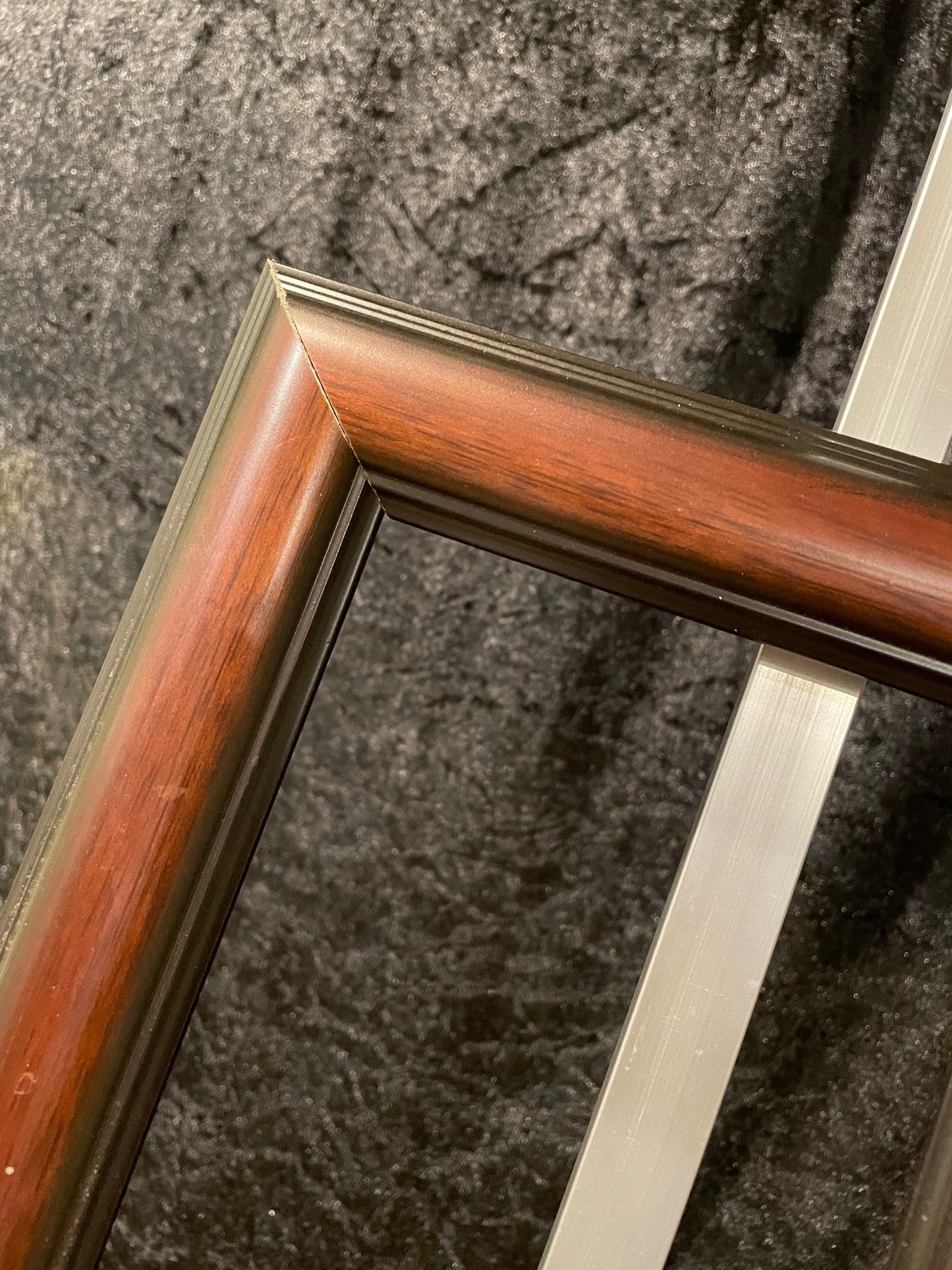 Brown and Black -Vintage Wooden Picture Frames - Variety of Sizes