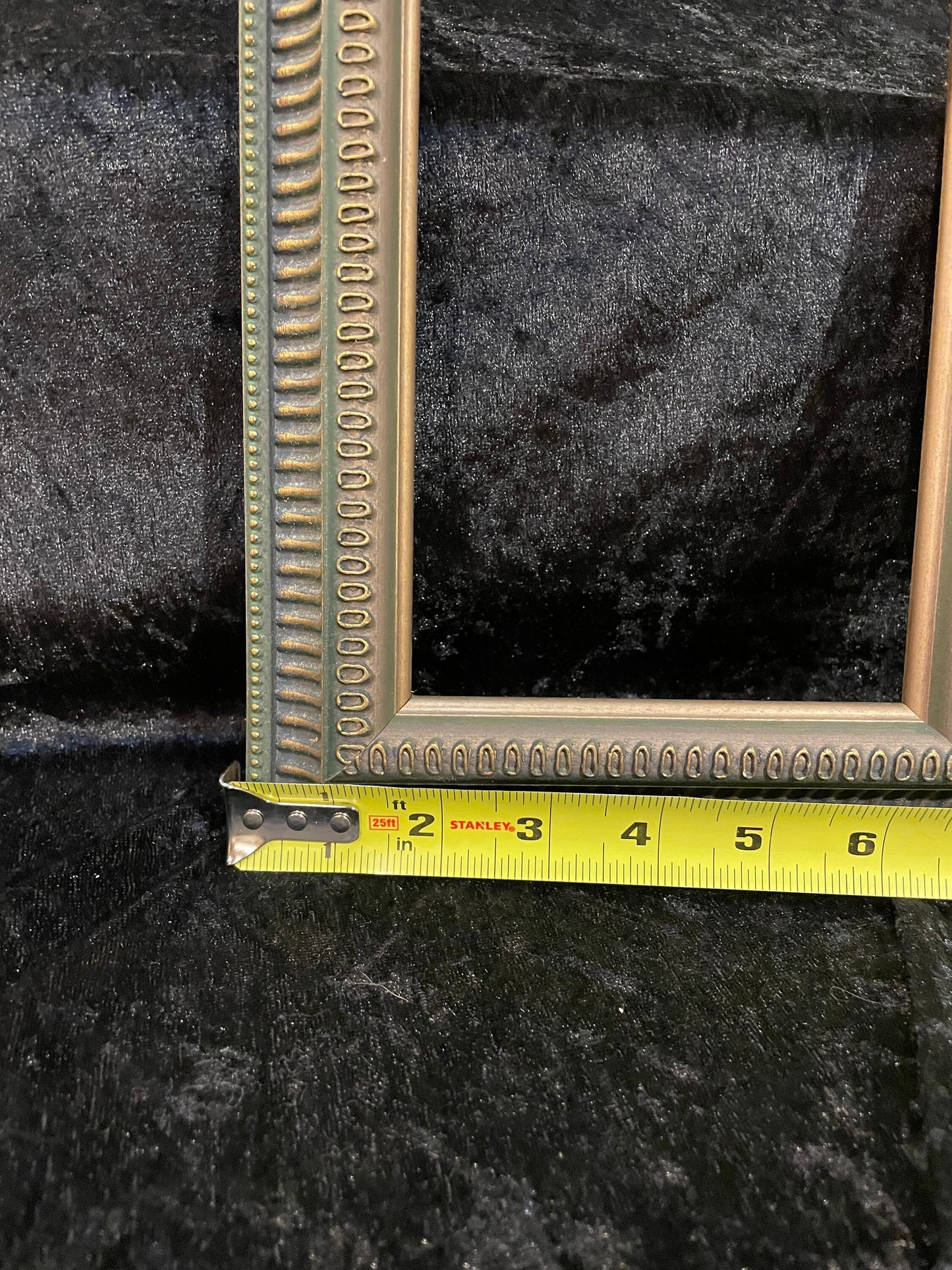 Green Ribbon - Non-Wood Vintage Picture Frames - Variety of Sizes