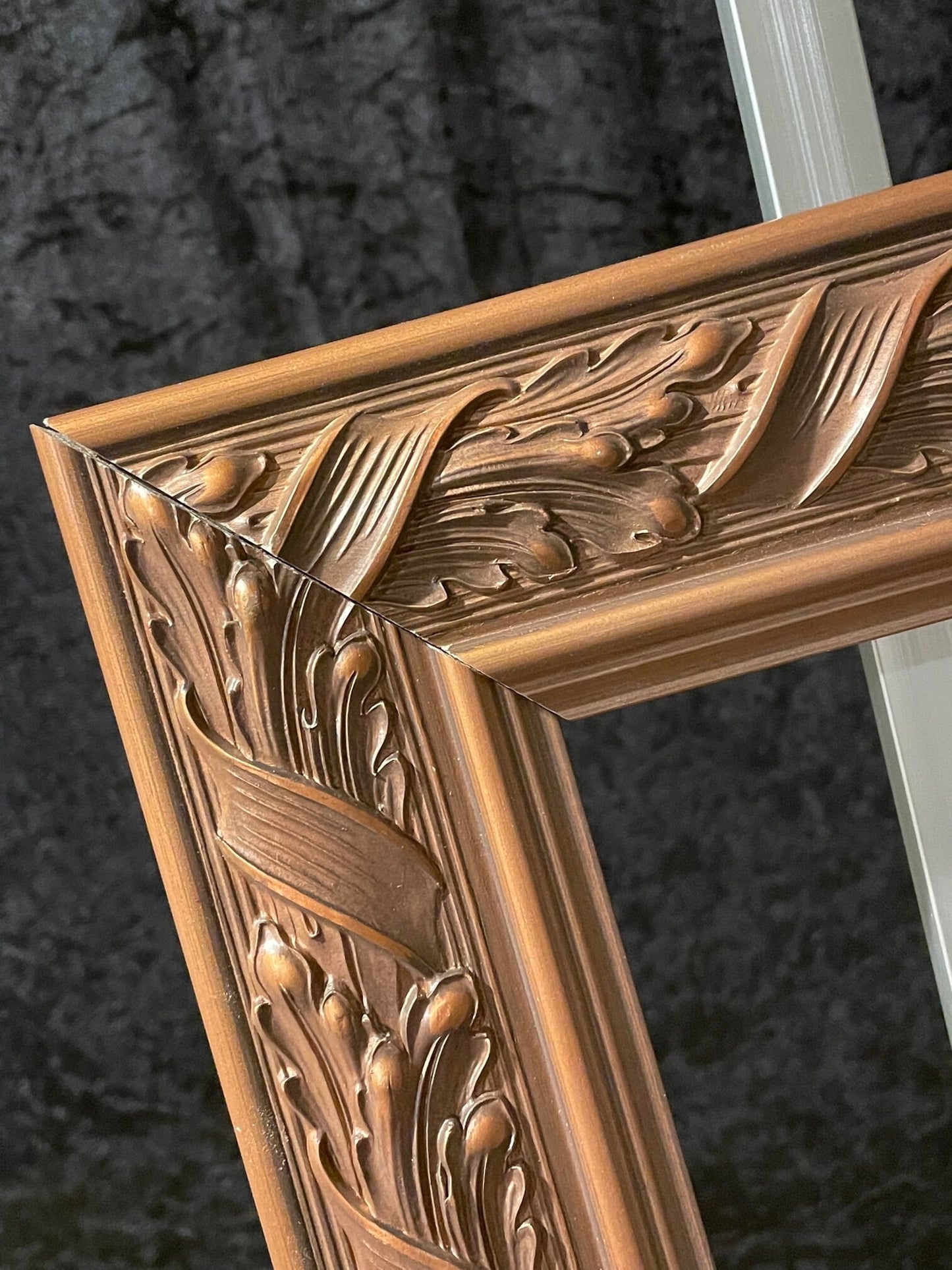 Copper Wheat Vintage Wooden Picture Frames - Variety of Sizes