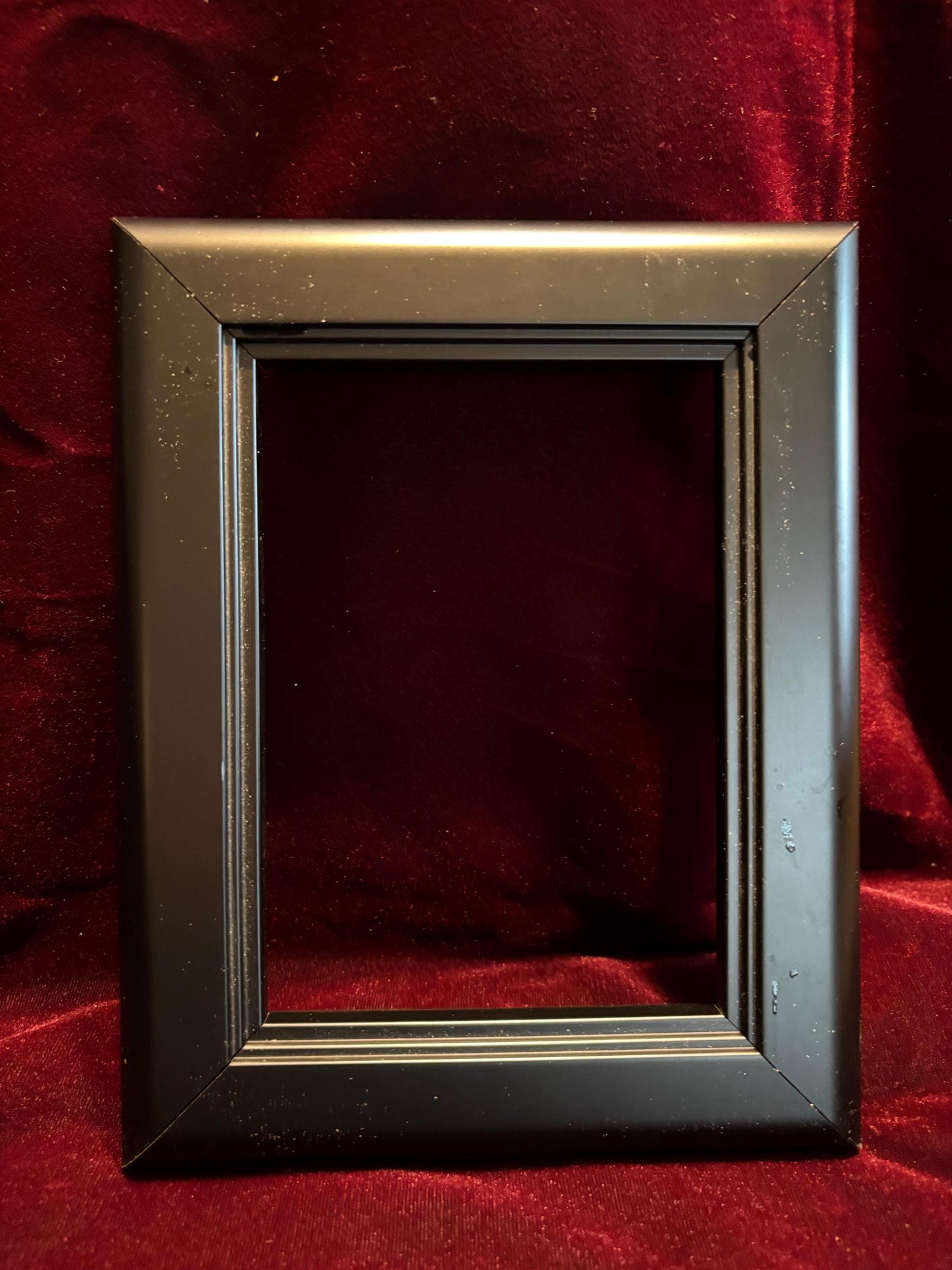 Basic Matte Black Canvas Depth - Picture Frames Made fromWood Moulding - Variety of Sizes