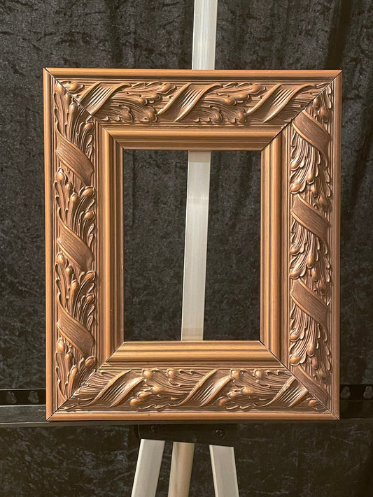 Copper Wheat Vintage Wooden Picture Frames - Variety of Sizes