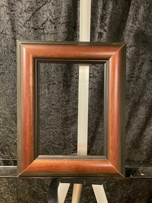 Brown and Black -Vintage Wooden Picture Frames - Variety of Sizes